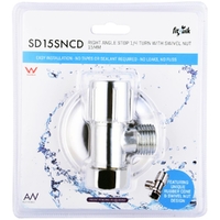 Fitquik 1/4 Cistern Stop Swivel Nut Cone Display