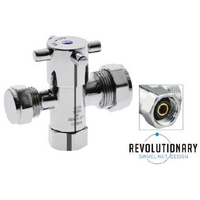 20mm x 15mm Fitquik Dual Isolation Stop 1/4 Turn With Ceramic Disc