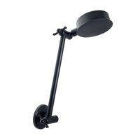 224mm All Directional Shower Matte Black 