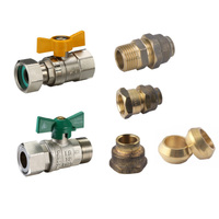 Swivel Nut Ball Valve Kit Hot Water