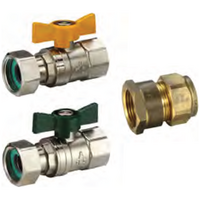 1 X H20 F 1 X AW2121 Swivel Nut Ball Valve Kit 