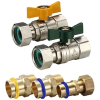 Swivel Nut Ball Valve Kit (FI End) 20 Press Fit Gas And Wate
