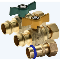 Swivel Nut Ball Valve Kit | 20mm | LOGI