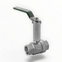 Stainless Steel Dual Approved B/V Ext Lever Hdl FI X FI 15mm