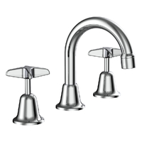 Southern Cross Basin Set Fixed Spout - 4 Star
 Jumper Valve - Chrome (Lf)