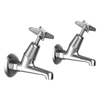 Southern Cross Deluxe Bib Cock - Male - 4 Star
 3/4 Turn - Chrome (Lf)