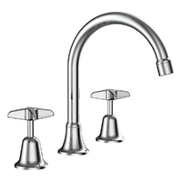 Southern Cross Vanitee Sink Set - 4 Star
 3/4 Turn - Chrome (Lf)