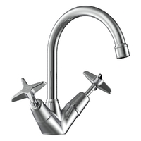 Southern Cross Twin Sink Tap - 4 Star
 3/4 Turn - Chrome (Lf)