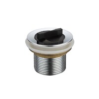 Plug And Waste Basin With Rubber Plg Chrome Plated 40mm X 50