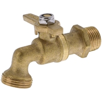 20mm Quarter Turn MI Hose Taps Brass