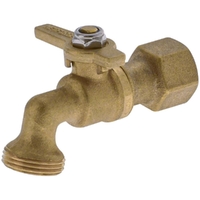 15mm Quarter Turn FI Hose Taps Brass