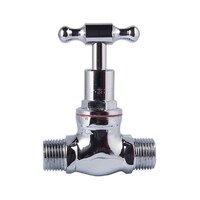 Stop Tap T Head Chrome Plated MI X MI 15mm