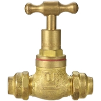 Stop Tap Com/Com T Head R/B 15MM LF