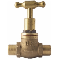 15mm Capillary Stop Taps Brass