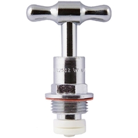 Top Assembly T Head Chrome Plated 15MM LF