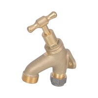 Hose Tap Back Plated With Nut And Olive 15mm