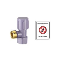 MIni Cistern Stop Lilac 15mm Kit