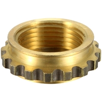 25mm Mouldable Tank Insert - Sprocket Type Brass