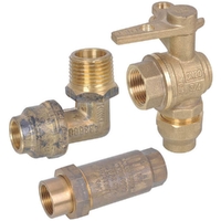 25mm Meter Tapping Kit Flared Compression 