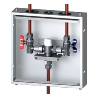 15mm Tmv Plumbed In S/S Recessed Box - Lead Free