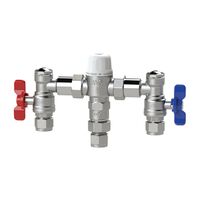 DN15 Thermostatic Mixing Valve with Disinfection Function - Thermal Flush