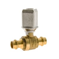 15mm Copper Press CU X CU Gas Ball Valve Underground Handle AGA Approved