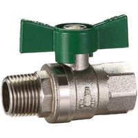 Dual Approved Ball ValveButterfly Handle MI X FI 15mm