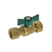 15mm FI Dual Isolation Non Return BV With Check Valve Swivel 