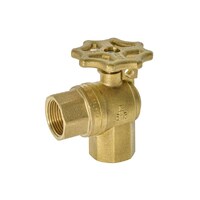 20mm FI X FI Watermarked Ball Valve Right Angle Meter Stop  W