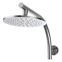 Evolve Round Wall Mounted Shower Chrome