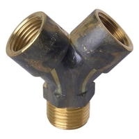 Y Piece BR 15MM LF