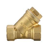 15mm Y Strainer Brass 