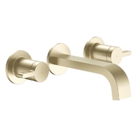 Zenith Bath Set - 1/4 Turn Ceramic Brushed Gold