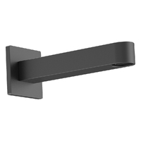 Zenith Wall Outlet 150Mm - Basin/Sink 4 Star - Square Plate Gunmetal (Lf)
