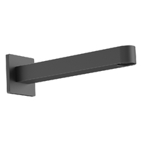 Zenith Wall Outlet 200Mm - Basin/Sink - Square Plate  Gunmetal (Lf)