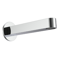 Zenith Wall Outlet 150Mm - Basin/Sink - Round Plate Chrome (Lf)