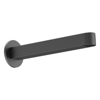 Zenith Wall Outlet 200Mm - Basin/Sink - Round Plate Gunmetal (Lf)