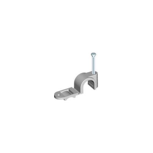 16mm Masonry Nail Polybutylene (PB) Grey Quick Clip Closed 