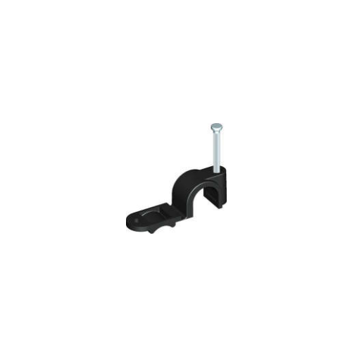 16mm Masonry Nail Pex Black Quick Clip Closed 