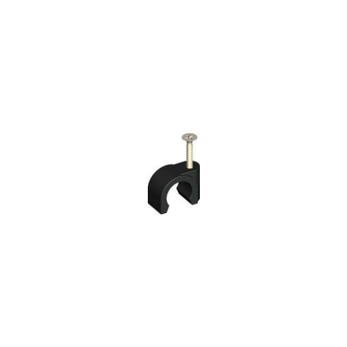 20mm M-Tek Screw Pex Black Quick Clip Open 