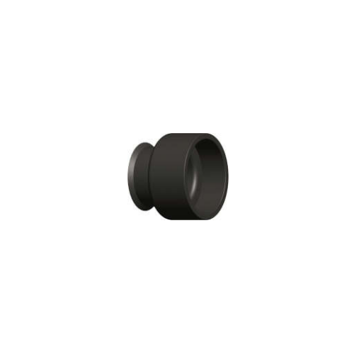 50mm Flush Pipe Collar Black  