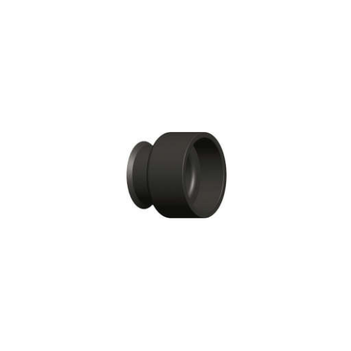 Flush Pipe Collar Black 50mm