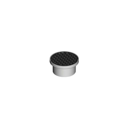 100mm Female Finishing Collar & Flat Grate DWV 