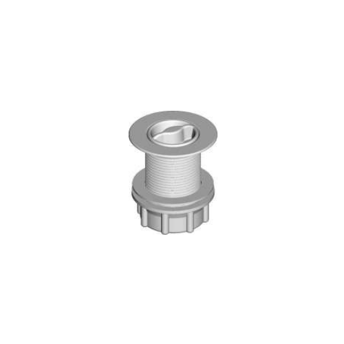 40x75mm White Plug & Waste  