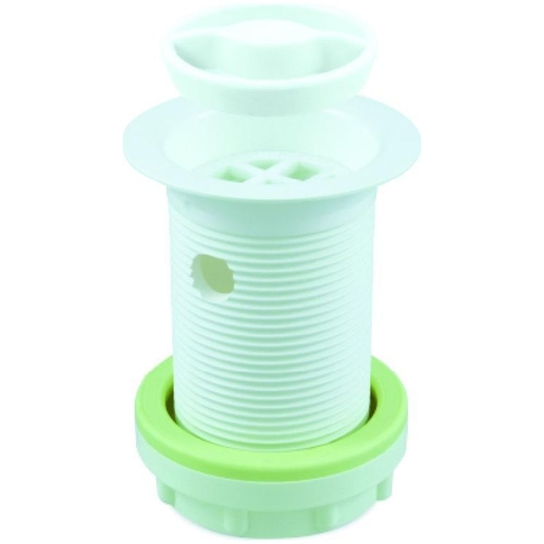 Plug & Waste Ext w-OF 40x90mm White