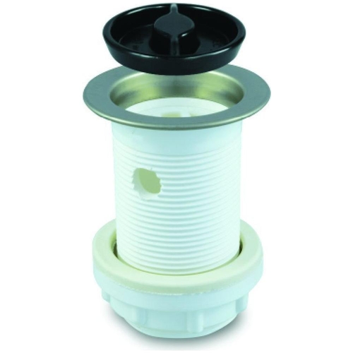 Plug & Waste Ext w-OF 40x90mm S/Steel