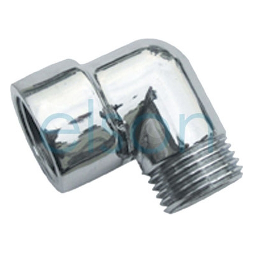Elbow 910 Shower Wall male/female Chrome Plated
