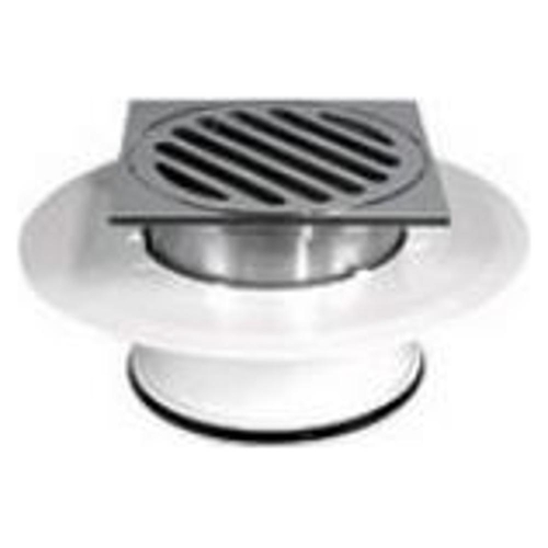 Maxi Swivel Sys RRJ Sq Chr-Br 80x50mm