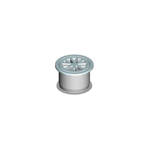 100mm Plas-fin Round Stainless Steel Waste   