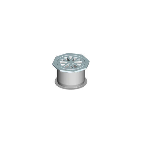 Plas-fin Waste Oct SS  100mm 